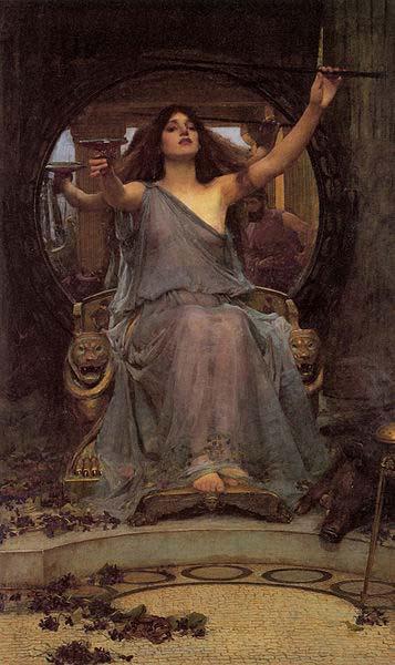 John William Waterhouse Circe Offering the Cup to Odysseus China oil painting art